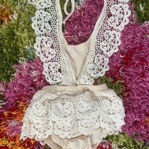 Boho Lace Romper